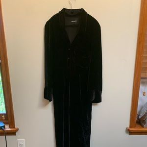 Reformation Velvet Jumpsuit